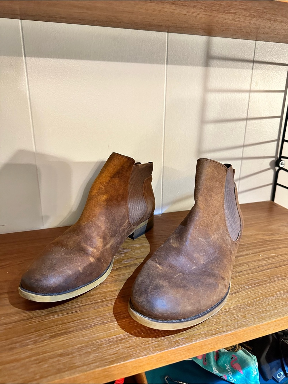 Franco Sarto leather booties